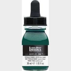 Liquitex - Acrylic Ink Blk - Phthalocyanine Green - Blue Shade 30 Ml