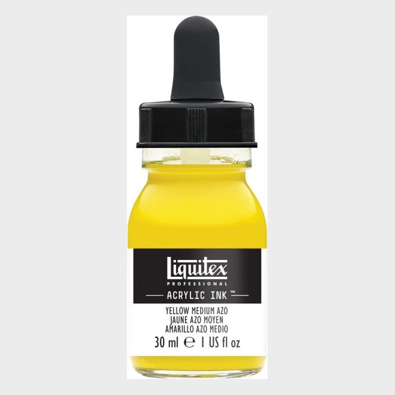 Liquitex - Acrylic Ink Blk - Yellow Medium Azo 30 Ml