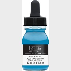 Liquitex - Acrylic Ink Blk - Cerulean Blue Hue 30 Ml