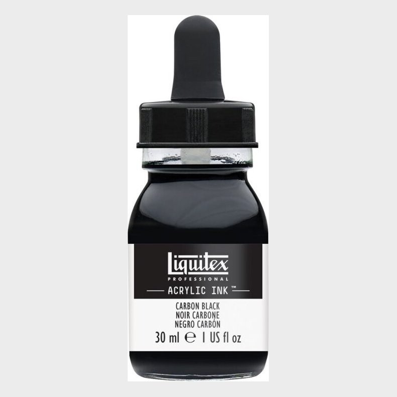 Liquitex - Acrylic Ink Blk - Carbon Black 30 Ml