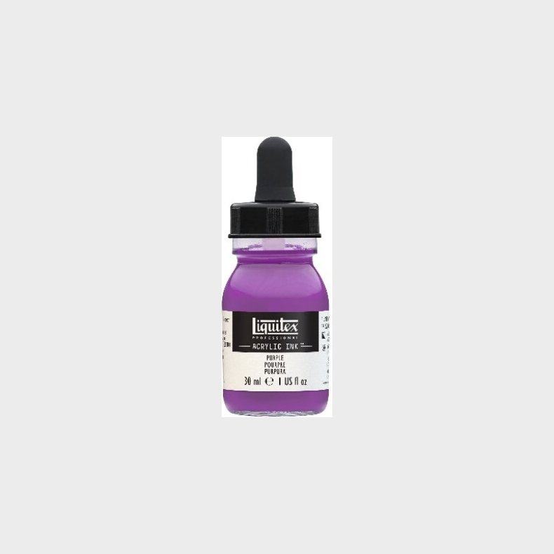 Liquitex - Acrylic Ink - Blk - Lilla 30 Ml