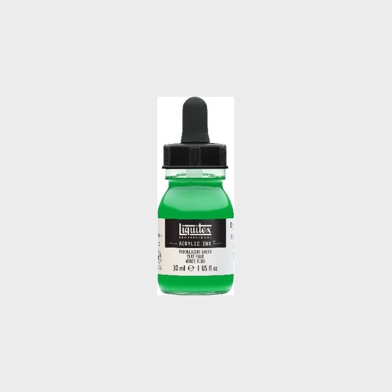 Liquitex - Acrylic Ink Blk - Fluorescent Green 30 Ml