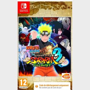 Naruto Ultimate Ninja Storm 3 Full Burst (code In A Box) (gb) - Nintendo Switch
