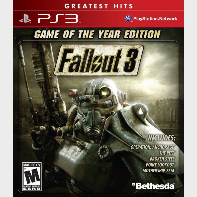 Fallout 3 - Game Of The Year Edition (greatest Hits) (import) - PS3