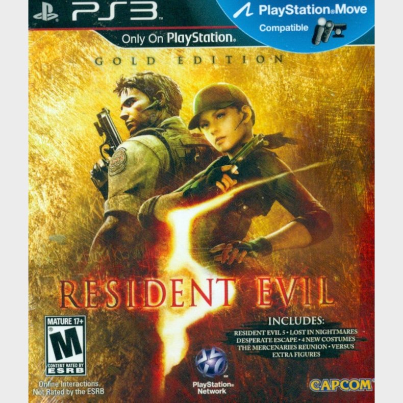 Resident Evil 5: Gold Edition (import) - PS3