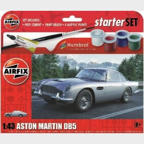 Airfix - Aston Martin Db5 Modelbil Byggest - 1:43 - A55011