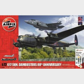 Airfix - Dambusters Gift Set 80th Anniversary Modelfly Byggest - 1:72 - A50191