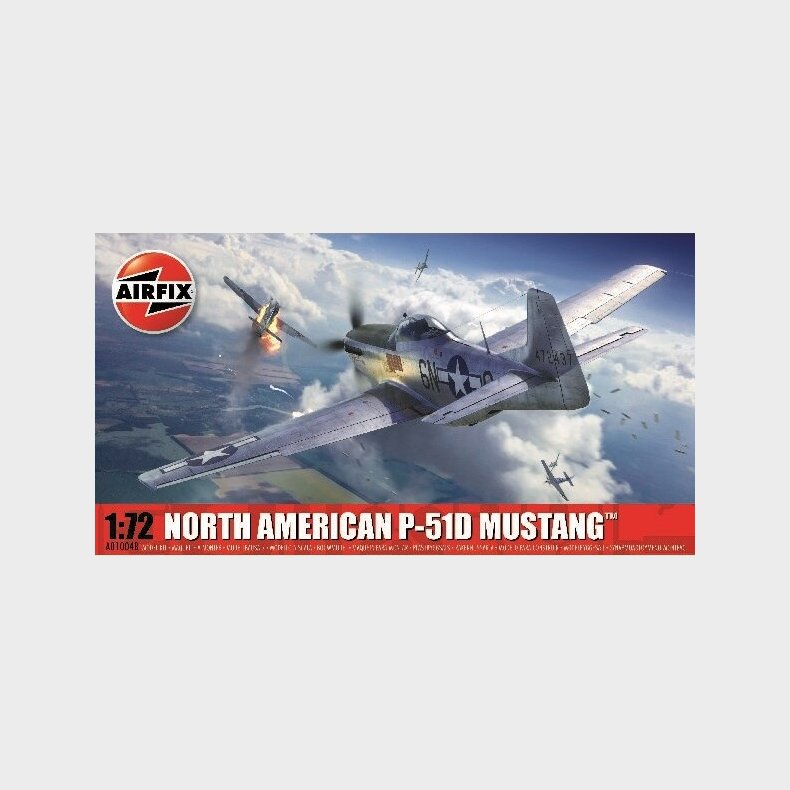 Airfix - North American P-51d Mustang - 1:72 - A01004b