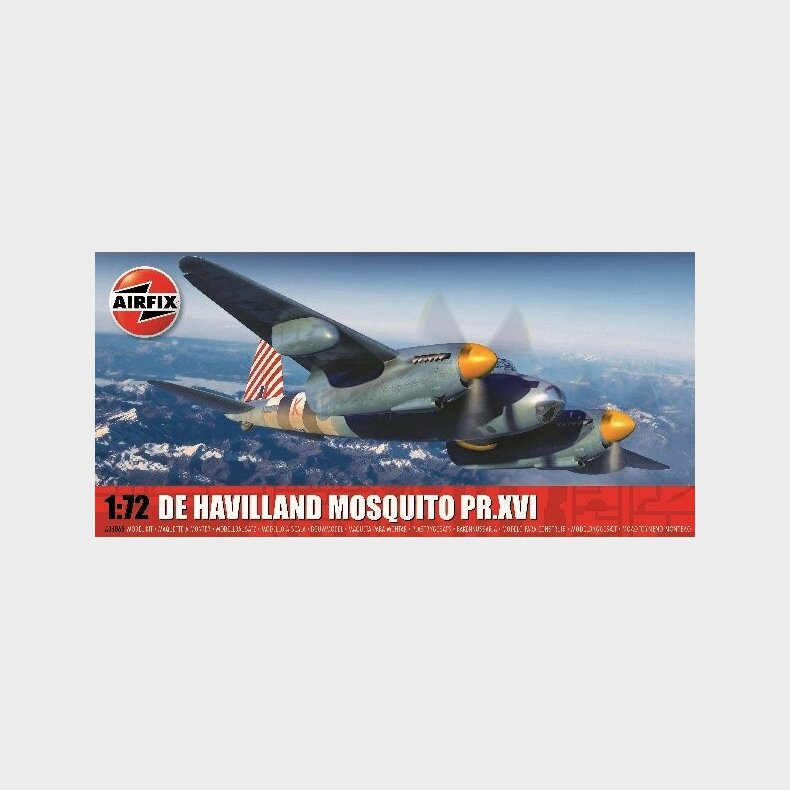 Airfix - De Havilland Mosquito Model Fly Byggest - 1:72 - A04065