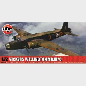 Airfix - Vickers Wellington Mk.ia/c Byggest - 1:72 - A08019a