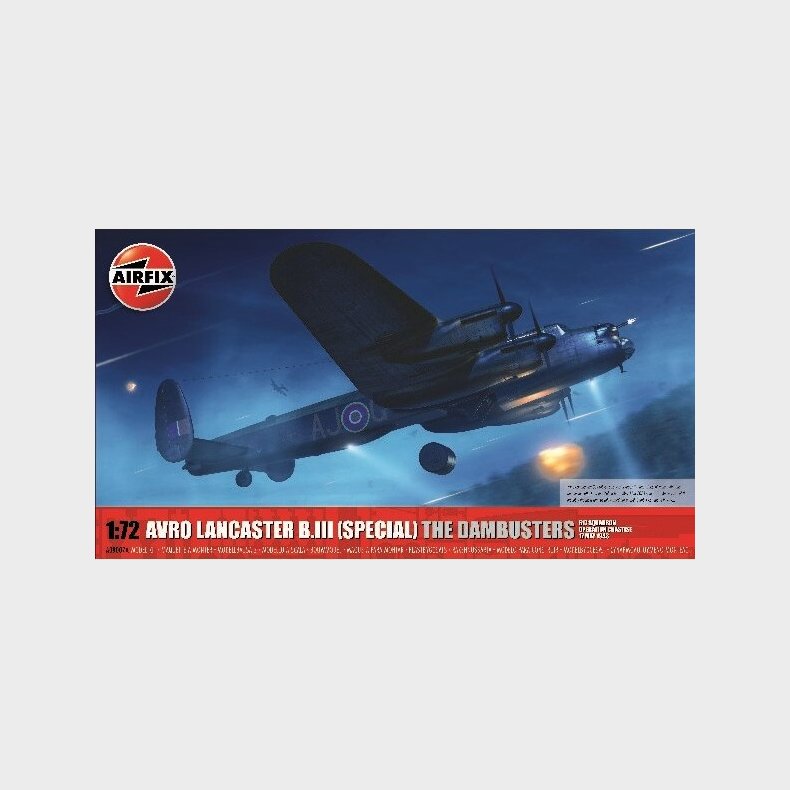 Airfix - Avro Lancaster B.iii Modelfly Byggest - 1:72 - A09007a