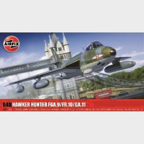 Airfix - Hawker Hunter Fga.9/fr.10/ga.11 - 1:48 - A09192
