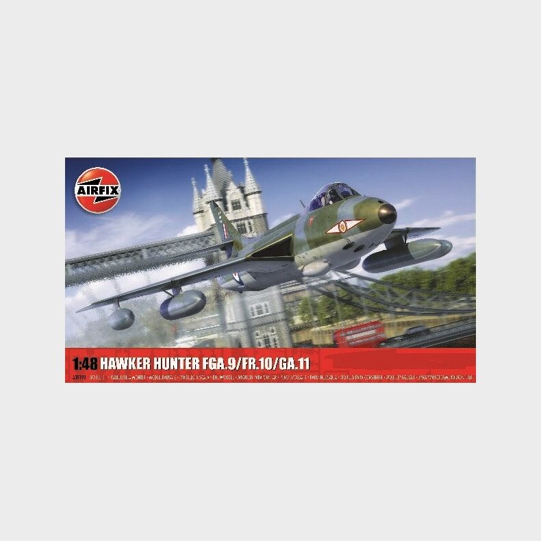 Airfix - Hawker Hunter Fga.9/fr.10/ga.11 - 1:48 - A09192