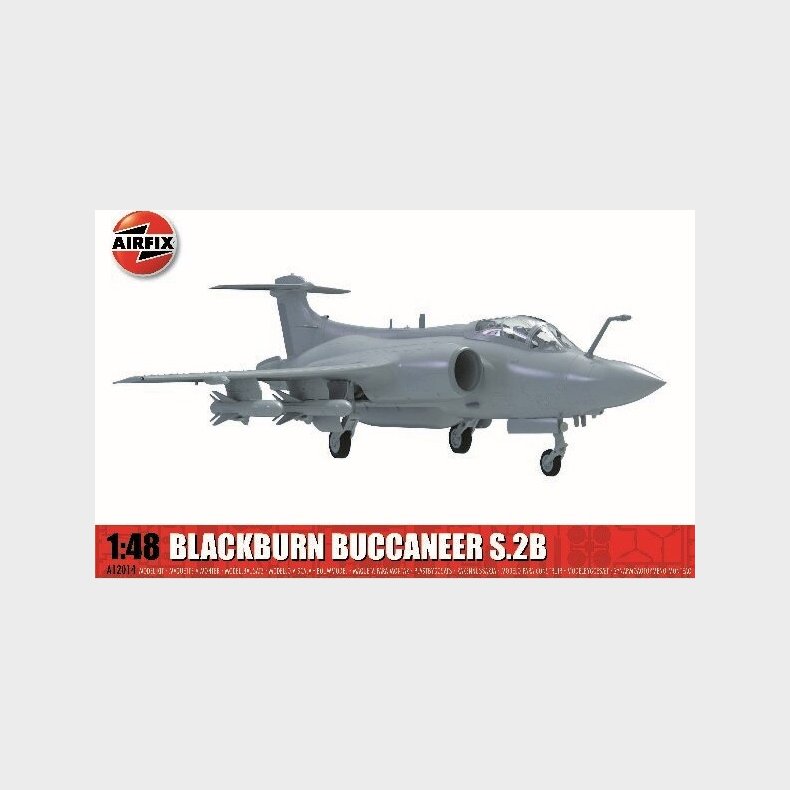 Airfix - Blackburn Buccaneer S.2 Raf Byggest - 1:48 - A12014