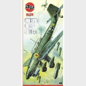 Airfix - Junkers Ju87b Stuka Modelfly Byggest - 1:24 - A18002v