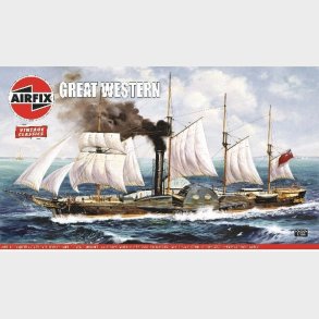 Airfix - Great Western Modelskib Byggest - 1:180 - A08252v