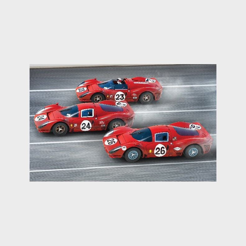 Scalextric - 1967 Daytona 24 - 3 Stk - 1:32 - C4391a