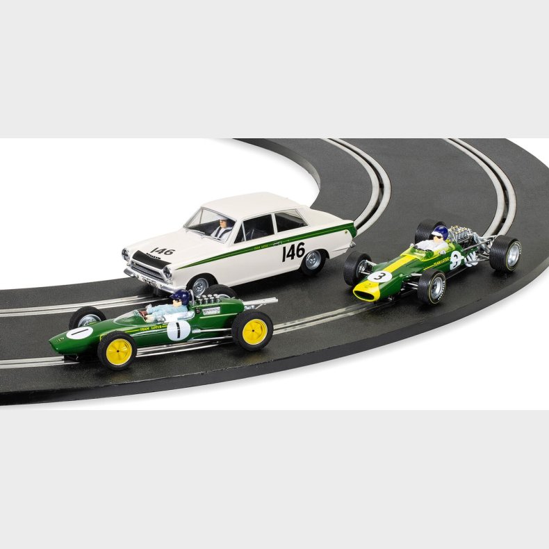 Scalextric - Jim Clark St Med 3 Biler - 1:32 - C4395a