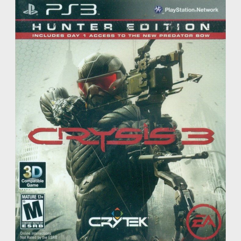 Crysis 3 - Hunter Edition - Import - PS3