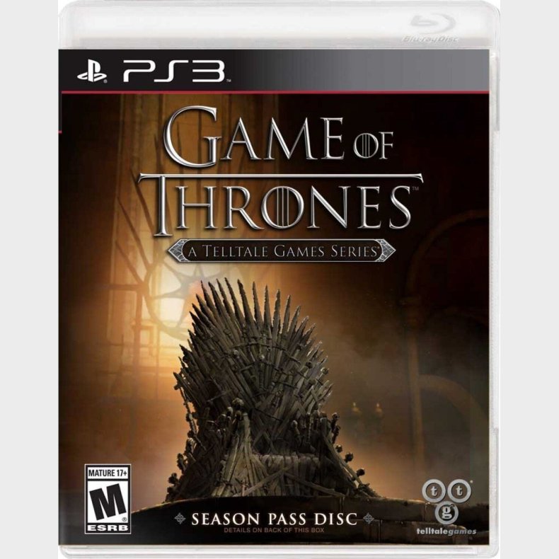 Game Of Thrones - A Telltale Games Series - Import - PS3