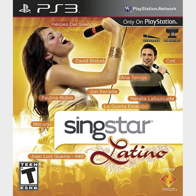 Singstar Latino - Import - PS3