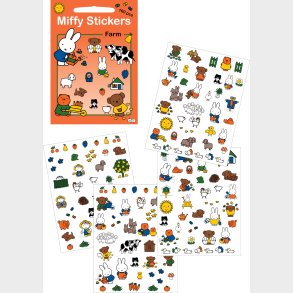 Miffy Klistermrker - Bondegrd - 140 Stk