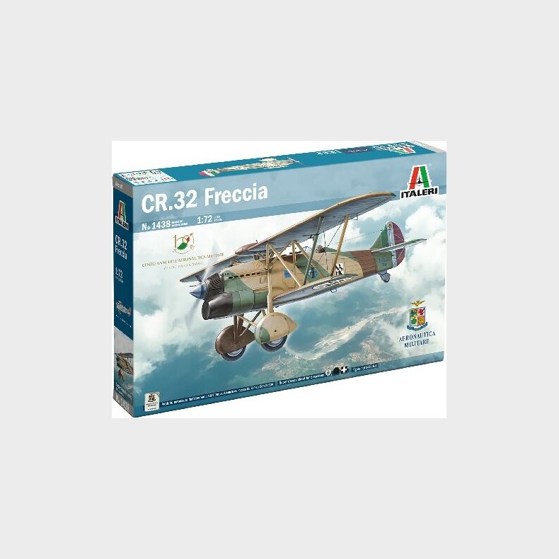 Italeri - Cr.32 Freccia Fly Byggest - 1:72 - 1438