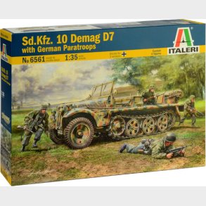 Italeri - Sd.kfz. 10 Demag D7 Tank Byggest - 1:35 - 6561
