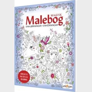 Magisk Malebog - Enhjrninger - Diverse - Bog