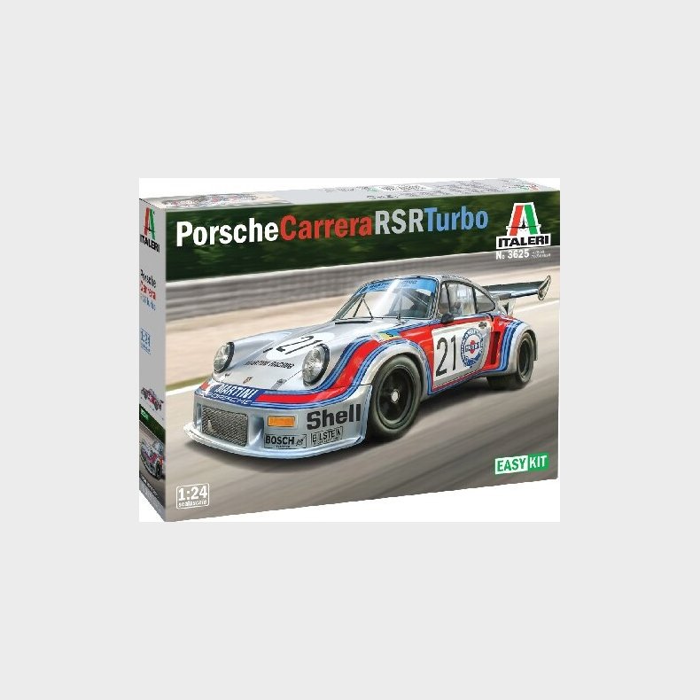 Italeri - Porsche Carrera Model Bil Byggest - 1:24 - 3625