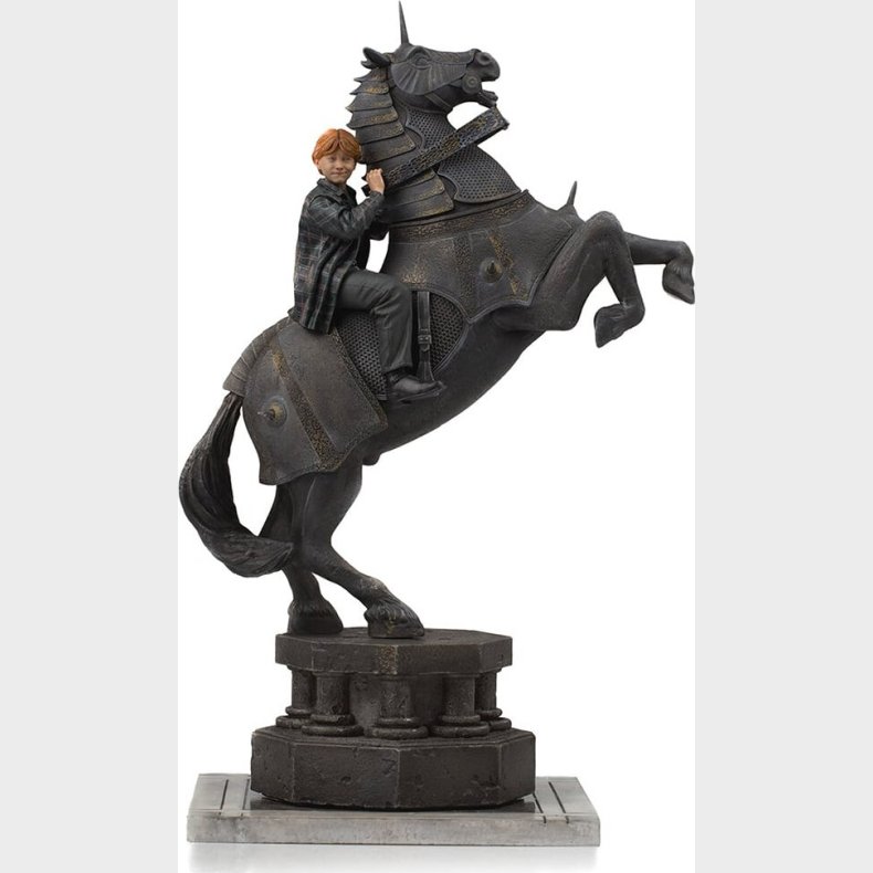 Ron Weasley Statue Figur - Troldmandsskak - Harry Potter - 1:10