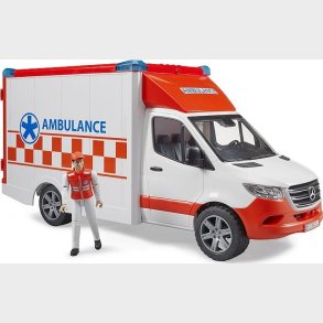 Bruder - Mercedes Ambulance Med Figur - 2676
