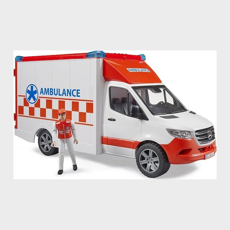 Bruder - Mercedes Ambulance Med Figur - 2676