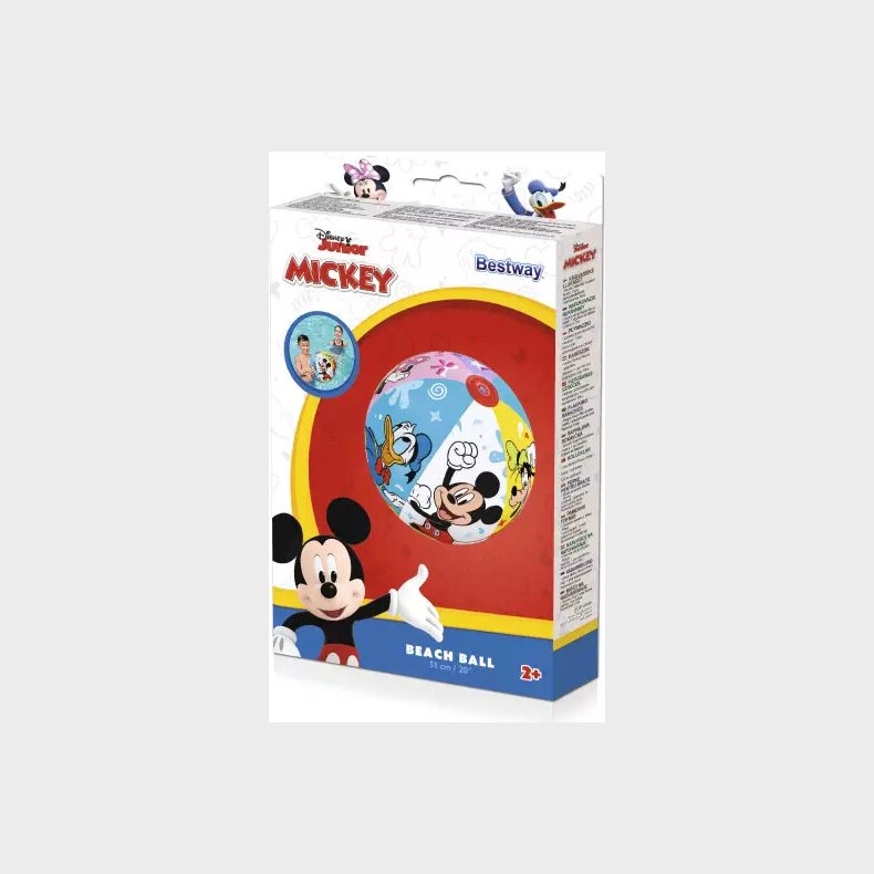 Disney - Mickey Mouse Badebold - Bestway - 51 Cm