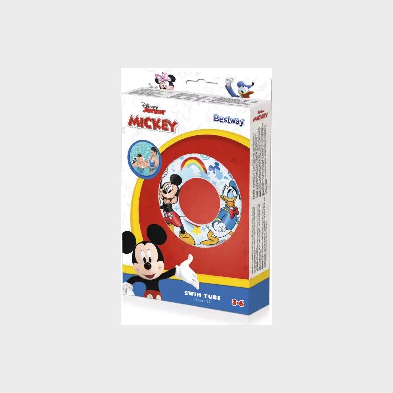 Disney - Mickey Mouse Badering - Bestway - 56 Cm - 3-6 r