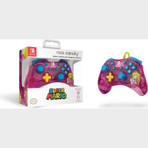 Pdp - Rock Candy Controller Til Nintendo Switch - Peach