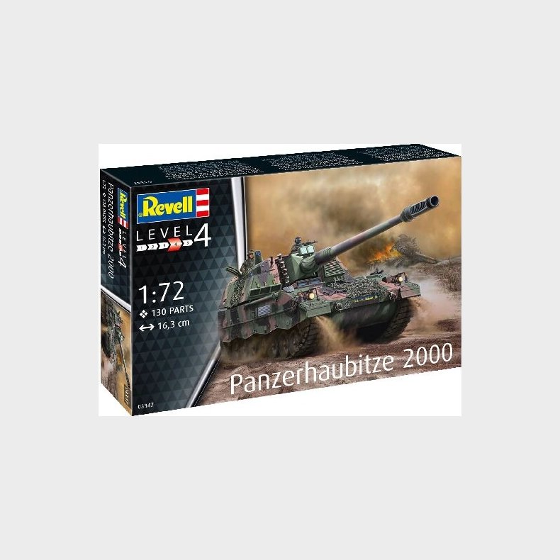 Revell - Panzerhaubitze 2000 - Level 4 - 1:72 - 03347