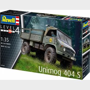 Revell - Unimog 404 S Model Byggest - 1:35 - Level 4 - 03348