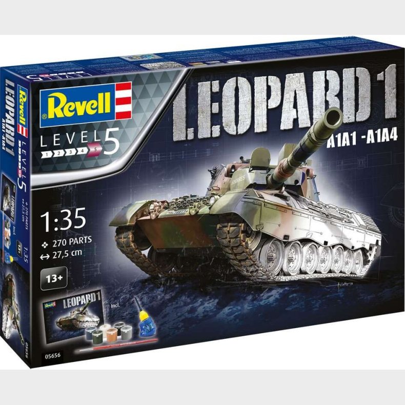 Revell - Leopard 1 A1a1-a1a5 - Level 5 - 1:35 - 05656