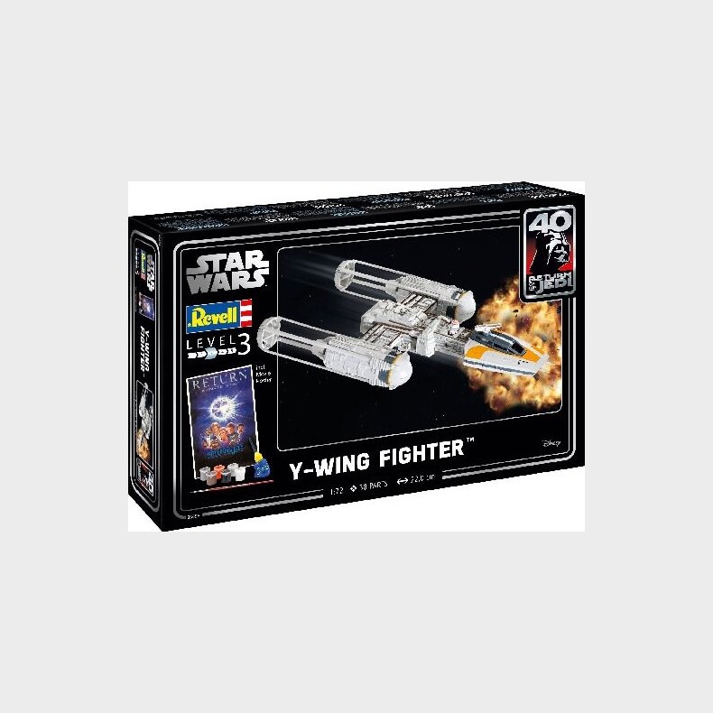 Revell - Star Wars Y-wing Fighter - 1:72 - Level 3 - 05658