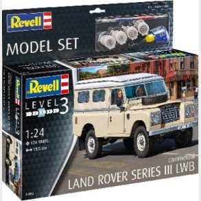 Revell - Land Rover Series Iii Lwb Male Byggest Modelbil - 67056