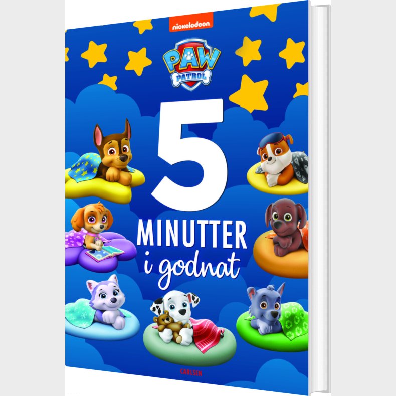 Fem Minutter I Godnat - Paw Patrol - Viacomcbs - Bog