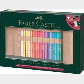 Faber-castell - Polychromos Farveblyanter - 30 Farver I Penalhus