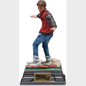 Marty Mcfly Statuette Figur - Back To The Future Ii - Iron Studios