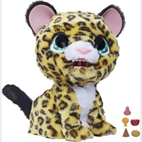 Furreal Lil' Wilds - Lolly The Leopard - Interaktiv Leopard Bamse