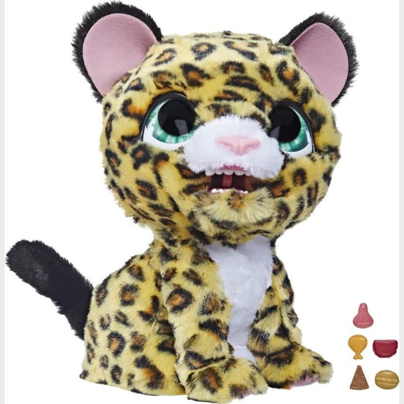 Furreal Lil' Wilds - Lolly The Leopard - Interaktiv Leopard Bamse