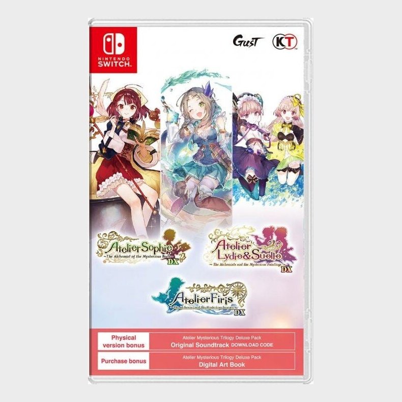 Atelier Mysterious Trilogy Deluxe Pack (import) - Nintendo Switch