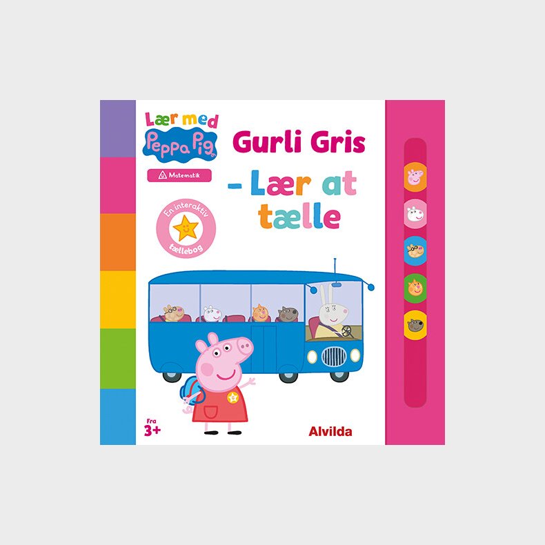 Peppa Pig - Lr Med Gurli Gris - Gurli Gris - Lr At Tlle - Diverse - Bog