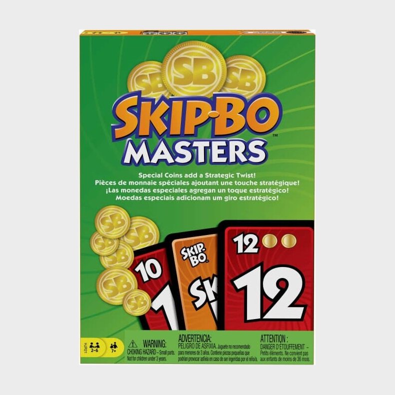 Skip-bo Spil - Masters Edition
