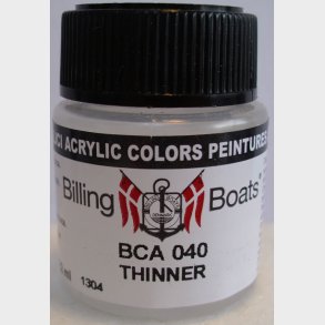 Billing Boats Maling - Thinner 22 Ml - Bca040
